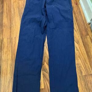 Sailwind Men's Navy Blue Linen Pants Size 30